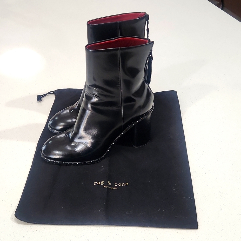 Beautiful Black rag & bone boots women's size 8.5